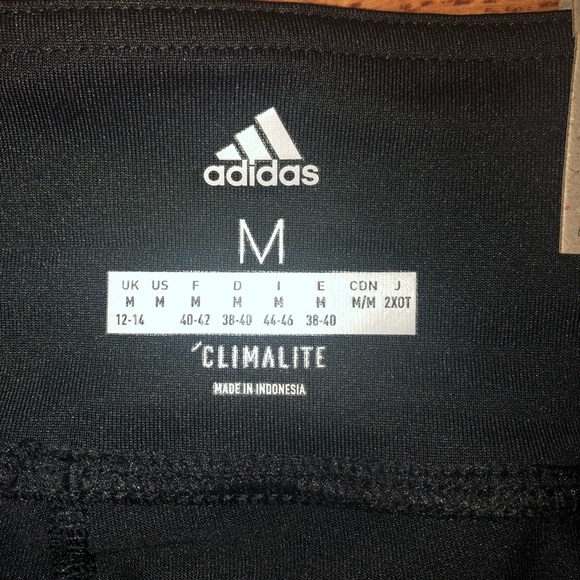 Adidas 3/4 crop leggings size Med - Picture 4 of 7